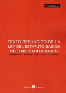 Texto refundido de la Ley del Estatuto Básico del Empleado Público
