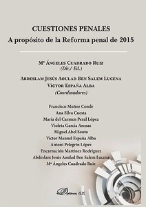 Cuestiones penales. A propósito de la reforma penal de 2015