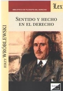 Sentido y hecho en el derecho