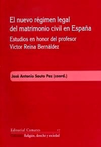 Nuevo régimen legal del matrimonio civil en España, El