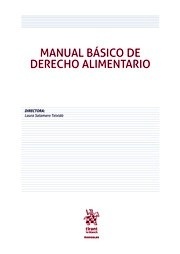 Manual básico de derecho alimentario