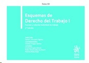 Esquemas de Derecho del Trabajo I. Tomo XII. fuentes y relación individual de trabajo