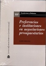 Preferencias e instituciones negociaciones presupuestarias