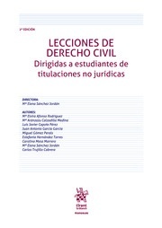 Lecciones de derecho civil. Dirigidas a estudiantes de titulaciones no jurídicas