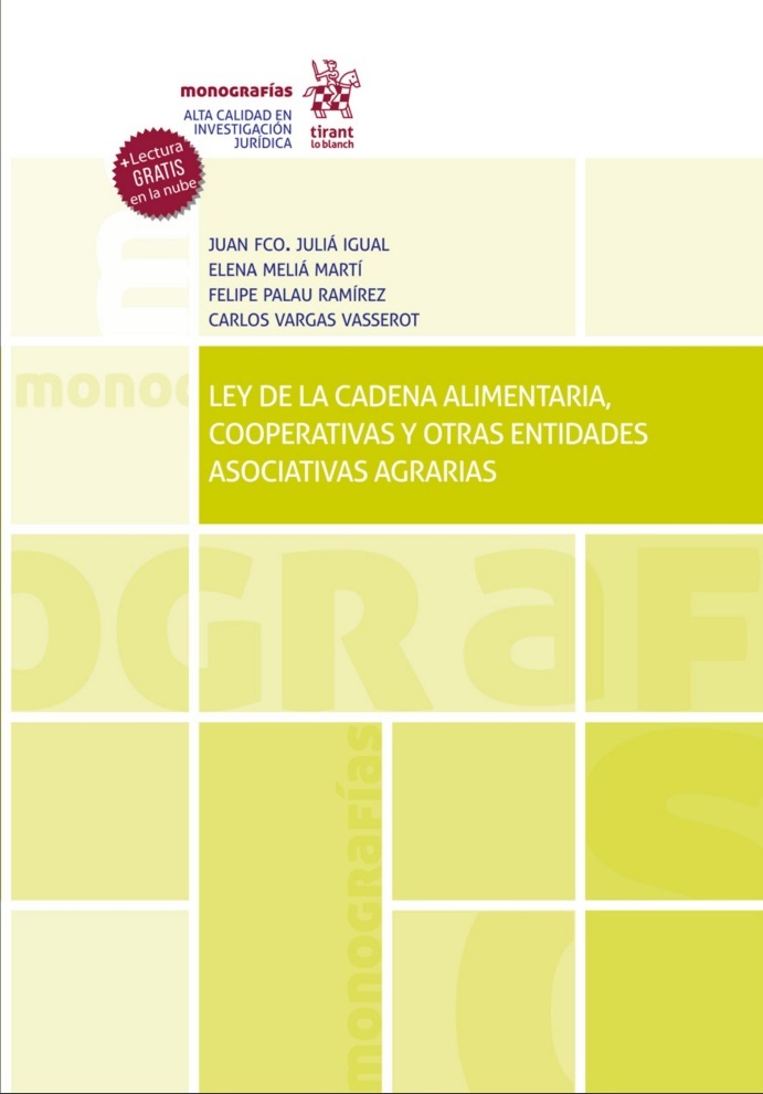 Ley de la cadena alimentaria, Cooperativas y otras entidades asociativas agrarias