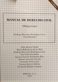 Manual de derecho civil. Obligaciones