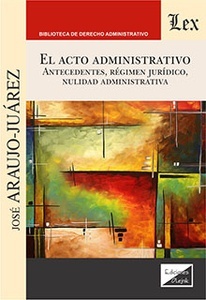 Acto administrativo, El