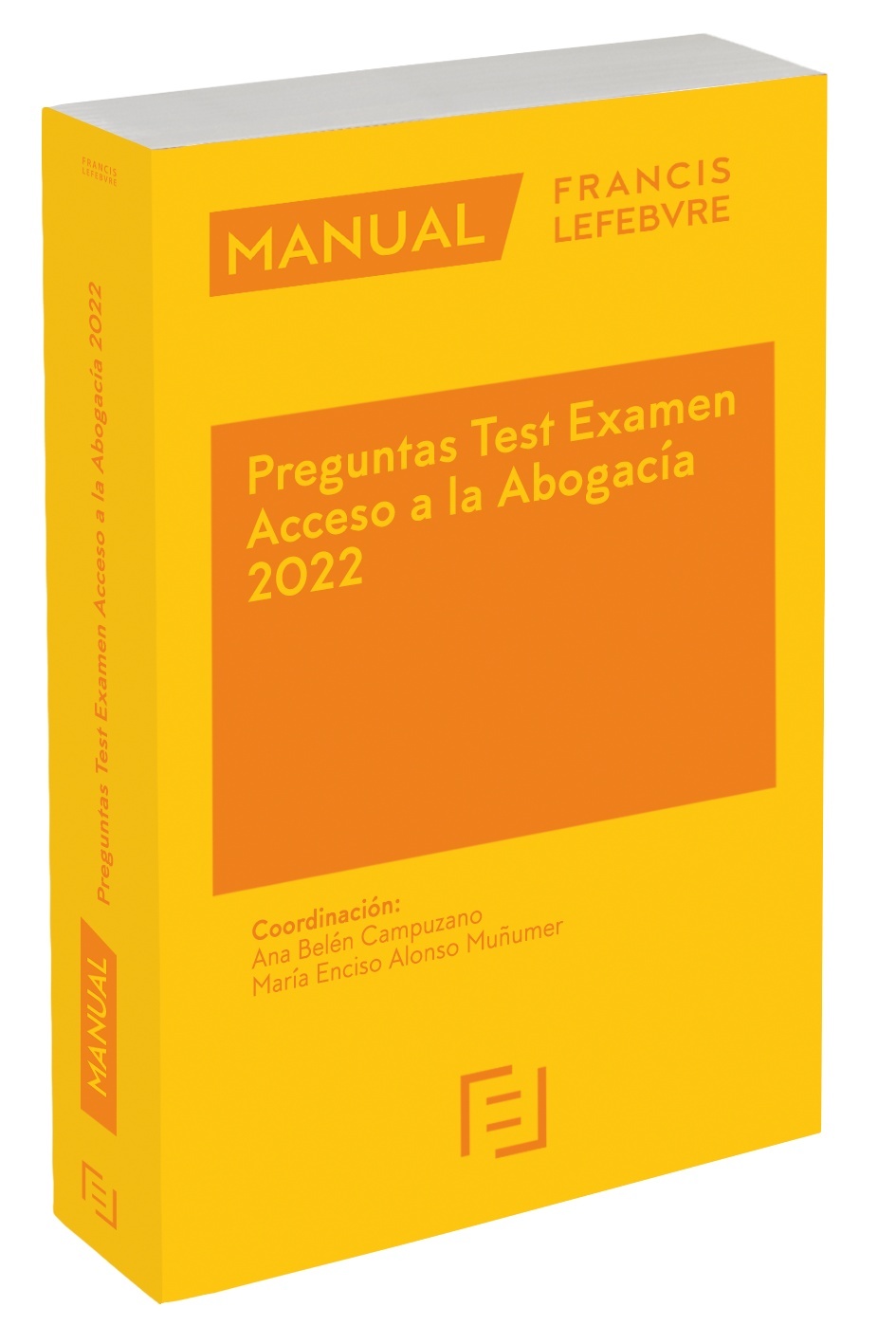 Preguntas Test Examen Acceso a la Abogacía 2022. Manual
