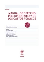 Manual de Derecho Presupuestario y de los gastos públicos
