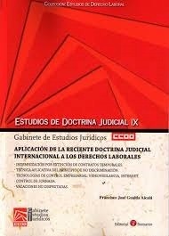 Aplicación de la reciente doctrina judicial internacional a los derechos laborales