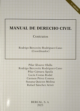 Manual de derecho civil. Contratos