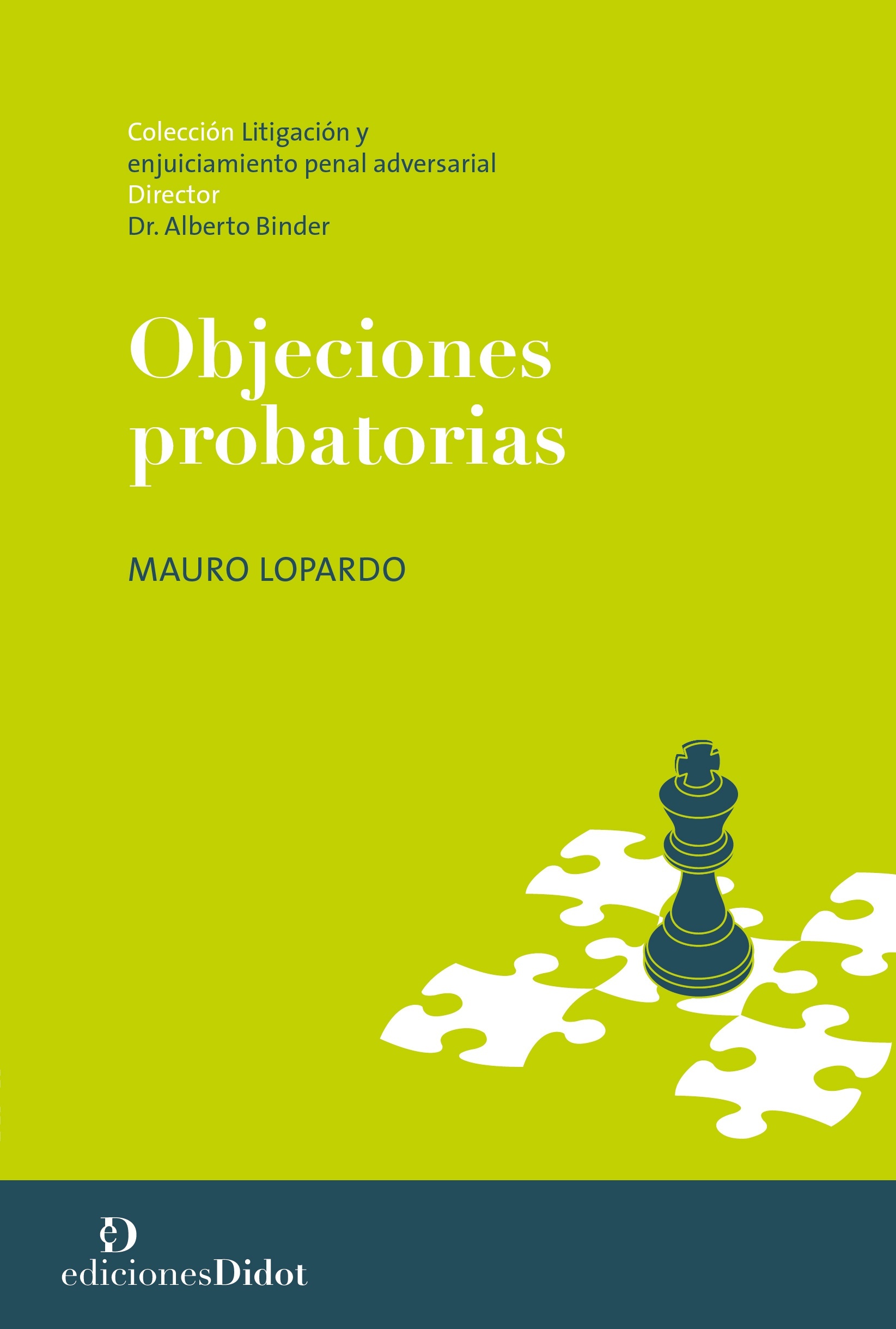 Objeciones probatorias