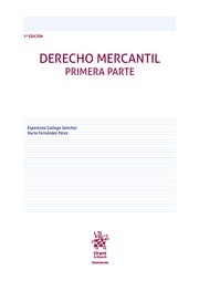 Derecho mercantil. Primera parte